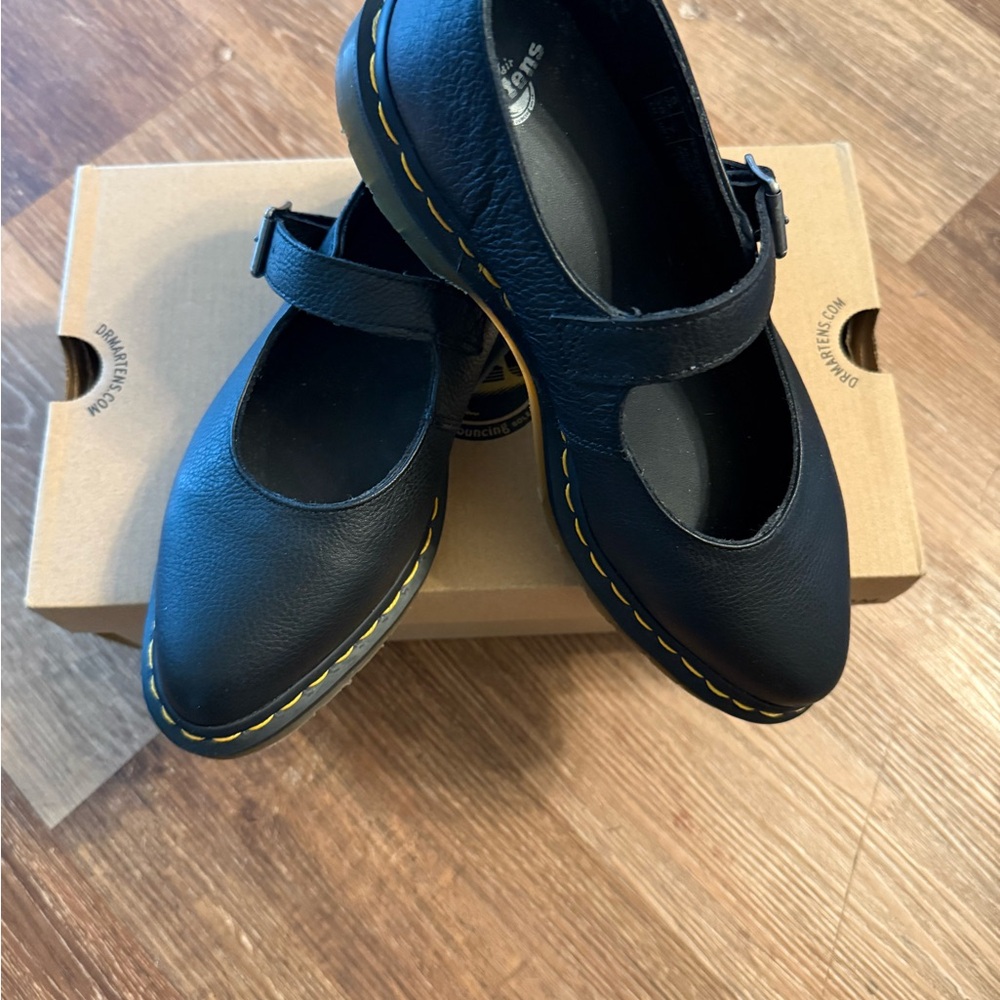 Dr. Martens Black Mary Jane Shoes